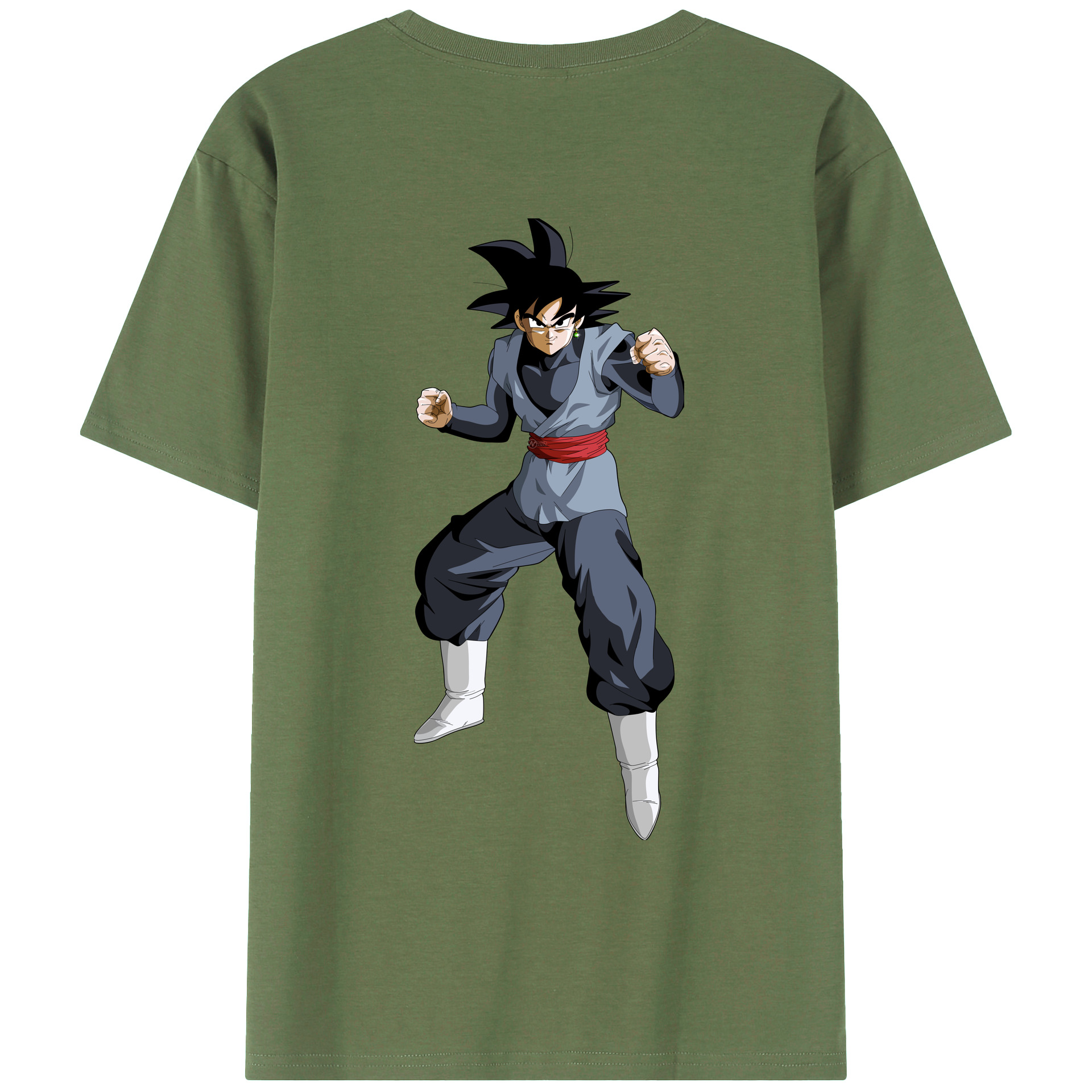 （画像用） ドラゴンボール ベジータ四世（Bejīta Yonsei）DRAGON BALL Vegeta IV 綿100％ メンズ半袖Tシャツ（バックプリント） 通気性